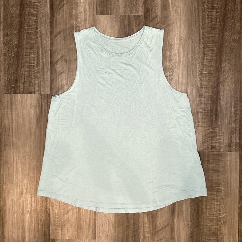 A New Day Curved Hem Rayon Tank - 2XL